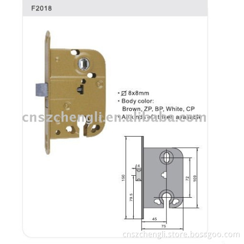 Door lock body 2018